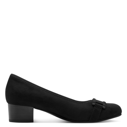 Jana Block Heel Court Shoe 22369-45