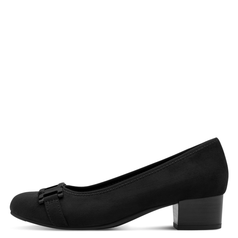 Jana Block Heel Court Shoe 22369-45