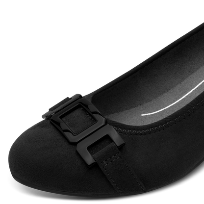 Jana Block Heel Court Shoe 22369-45
