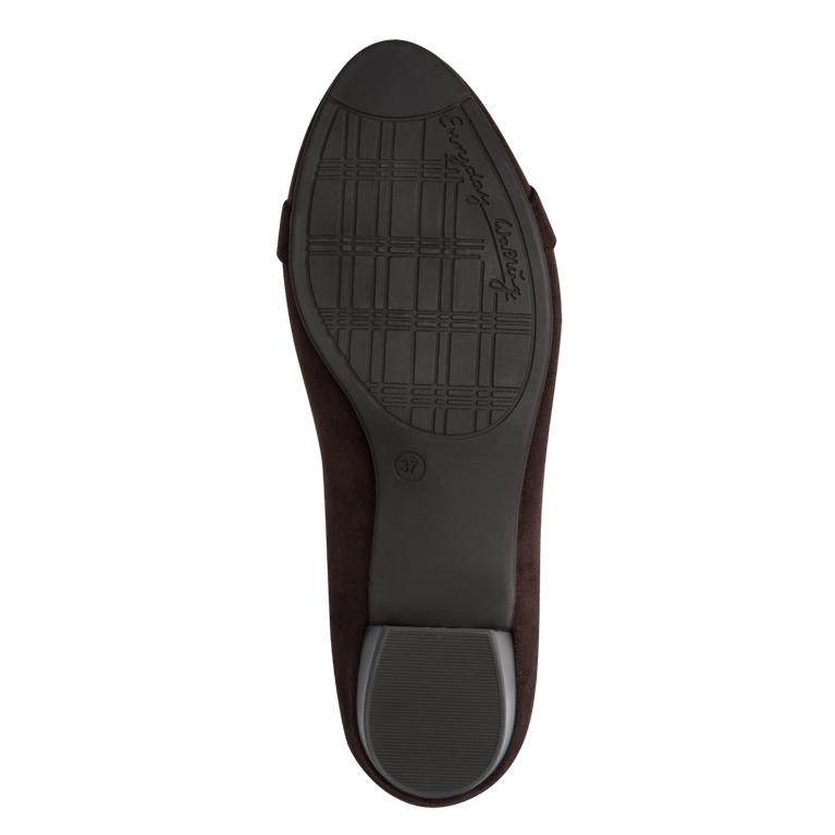 Jana Block Heel Court Shoe 22369-45