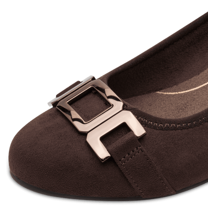 Jana Block Heel Court Shoe 22369-45