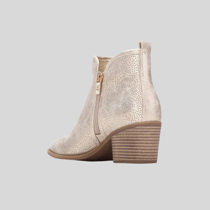 XTI Gold Heeled Ankle Boot 145266