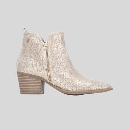 XTI Gold Heeled Ankle Boot 145266