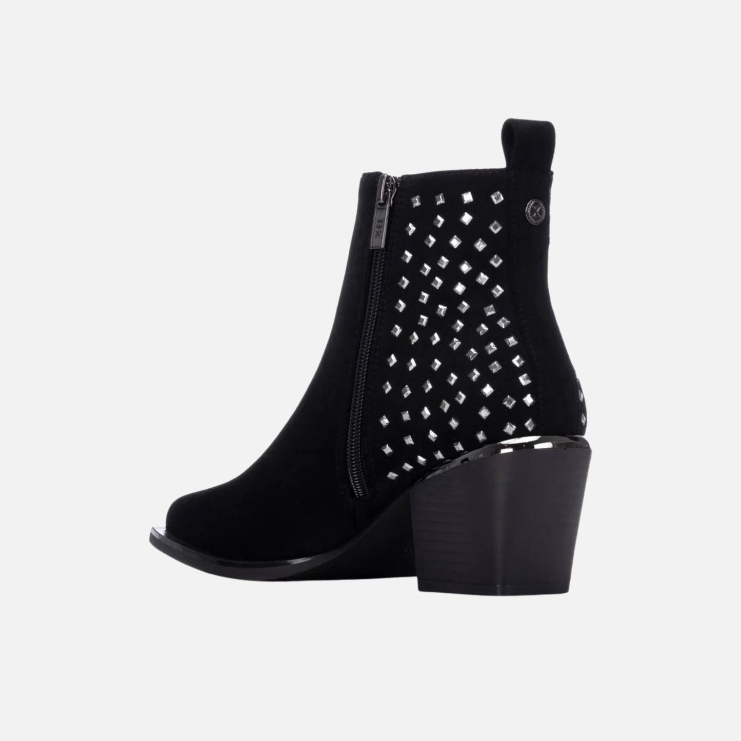 Xti Studded Block Heel Ankle Boot 146480
