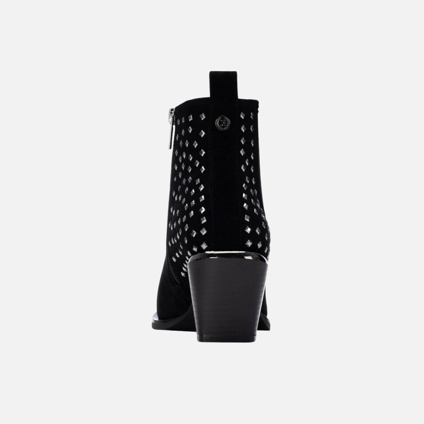 Xti Studded Block Heel Ankle Boot 146480