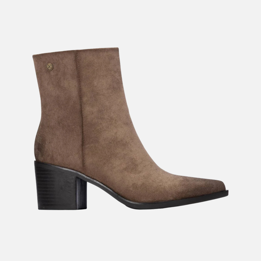 XTI Block Heel Ankle Boot 146509