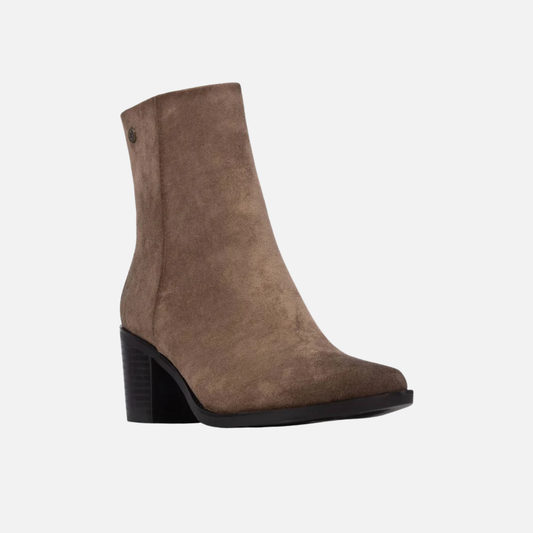 XTI Block Heel Ankle Boot 146509
