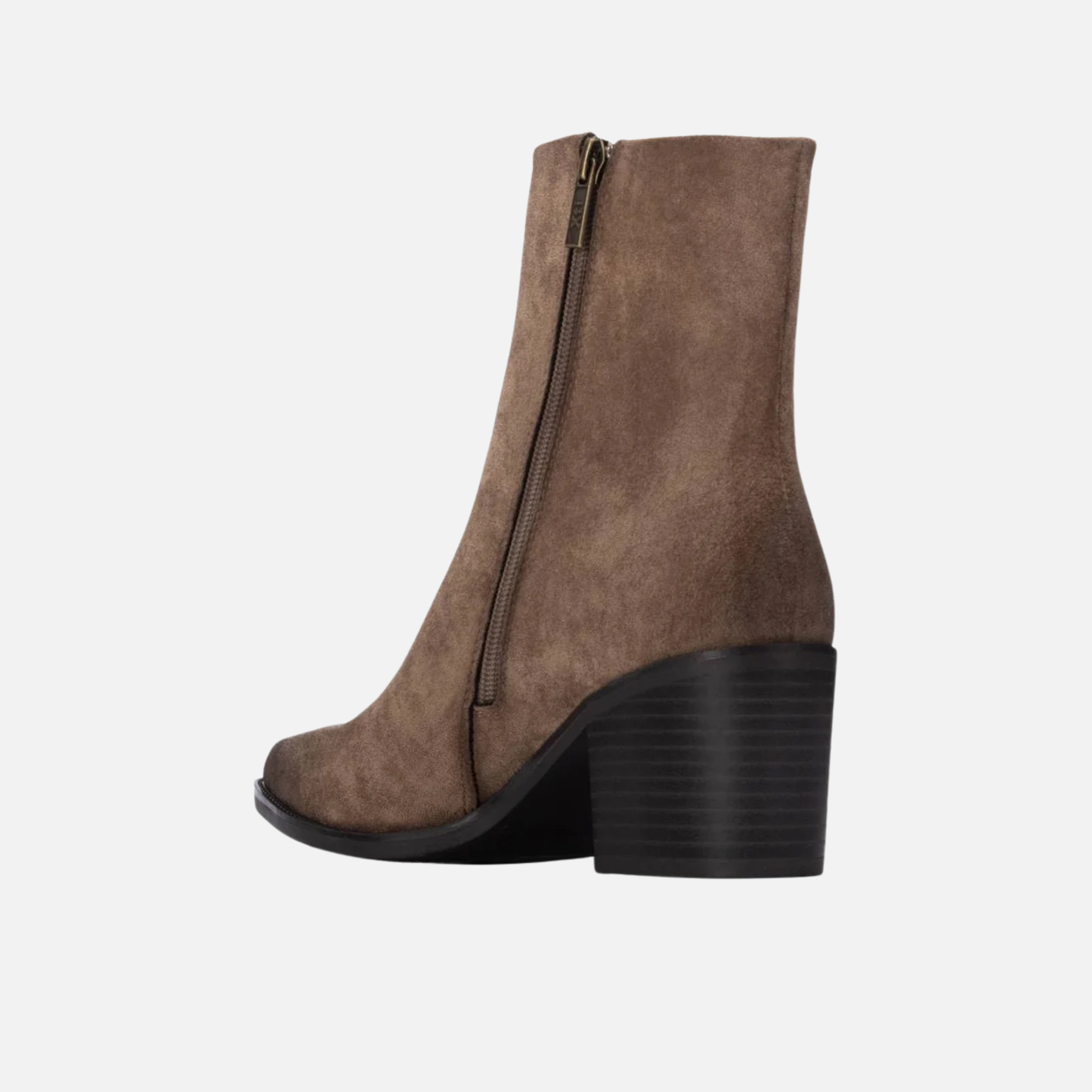 XTI Block Heel Ankle Boot 146509