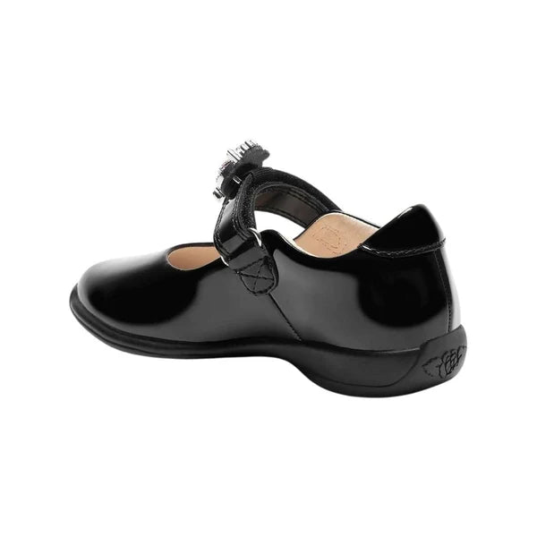 Lelli Kelly Unicorn Charm Bianca 8616 - G Fitting - Black Patent Leather