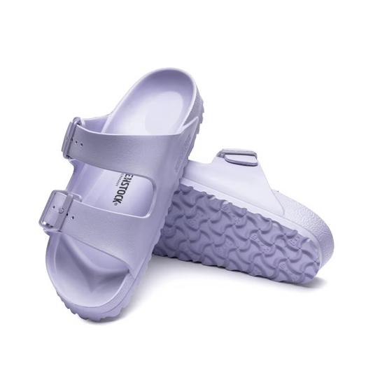 Birkenstock Arizona EVA Lavendar Two Strap Sandals - Purple